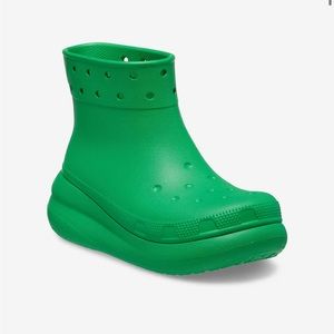 Crush Rain Boots green ankle boots women’s 10, men’s 8 rain boots
